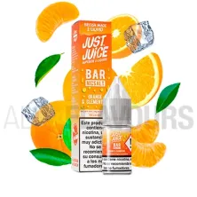 Líquido sales de nicotina Orange Clementine 10 ml Just Juice Bar con a mezcla cítrica