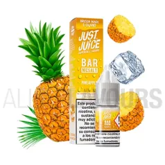 Líquido sales de nicotina Pineapple Ice 10 ml Just Juice Bar con sabor a piña helada