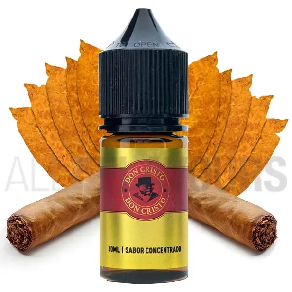 aroma vapeo con sabor a tabaco de puro Don Cristo 30 ml Don Cristo