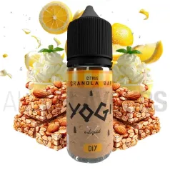 Aroma vapeo sin nicotina con sabor a barra de granola con crema de limón Lemon Granola Bar 30 ml Yogi