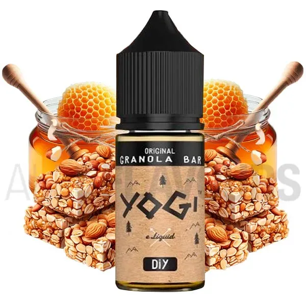 Aroma vapeo para fabricar tu eliquido sin nicotina con sabor a barra de granola Original Granola Bar 30 ml Yogi