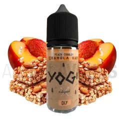 Aroma vapeo con sabor a barra de granola  Granola Peach Bar 30 ml Yogi
