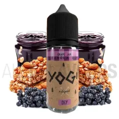 Aroma vapeo con sabor a barra de granola con uvas  Granola Grape Jam Bar 30 ml Yogi