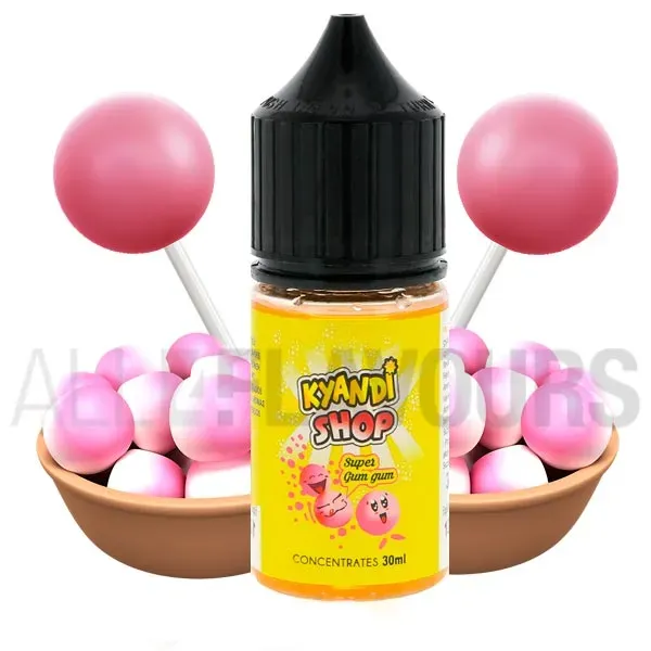 Aroma Super TGum Gum 30 ml Kyandi Shop con sabor a chicle