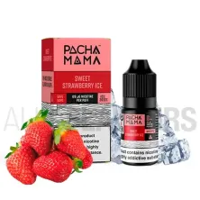 Líquido sales nicotina Strawberry Ice  10 ml Pachamama Bar Salts con sabor a fresas con efecto frío