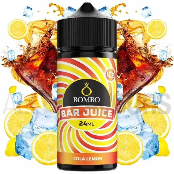 Aroma vapeo Cola Lemon Ice 24 ml Bar Juice Bombo con sabor a refresco de cola de efecto frío