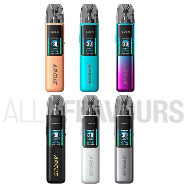 Vaper recargable Argus G2 Pod Kit Voopoo diversos colores