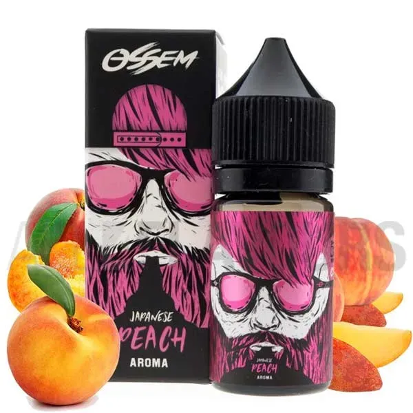 Aroma vapeo con sabor a melocotón dulce Japanese Peach 30 ml Ossem
