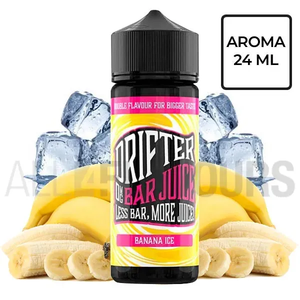 Aroma alquimia vapeo mentolado Juice Sauce Banana Ice 100 m Drifter Bar