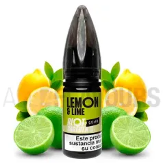 Lemon Lime 10ml Riot Squad Bar EDTN Salt con sabor a lima y limón