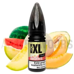 Líquido sales de nicotina Melon XL 10 ml Riot Squad Bar EDTN Salt con sabor a melón y sandía
