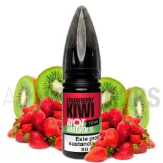 Líquido sales de nicotina Strawberry Kiwi 10 ml Riot Squad Bar EDTN Salt con sabor a fresas y kiwi