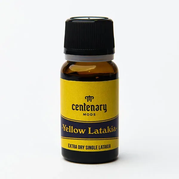 aroma orgánico tabaco Yellow Latakia 12 ml Centenary Mods con sabor a Latakia