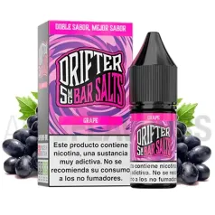 Líquido sales de nicotina con sabor a uva fresca  Grape 10 ml Juice Sauz Drifter Bar Salts