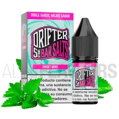 Sales de nicotina Sweet Mint 10 ml Juice Sauz Drifter Bar Salts con sabor a menta.