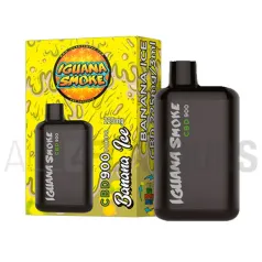 Pod desechable CBD Opium Banana Ice Iguana Smoke
