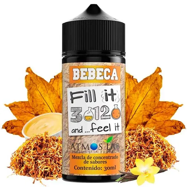 Aroma sabor tabaco dulce Aroma Bebeca 30 ml Atmos Lab