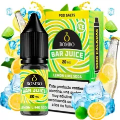 Sales nicotina Lemon Lime Ice 10 ml Bar Juice Bombo sabor a zumo de lima y limón