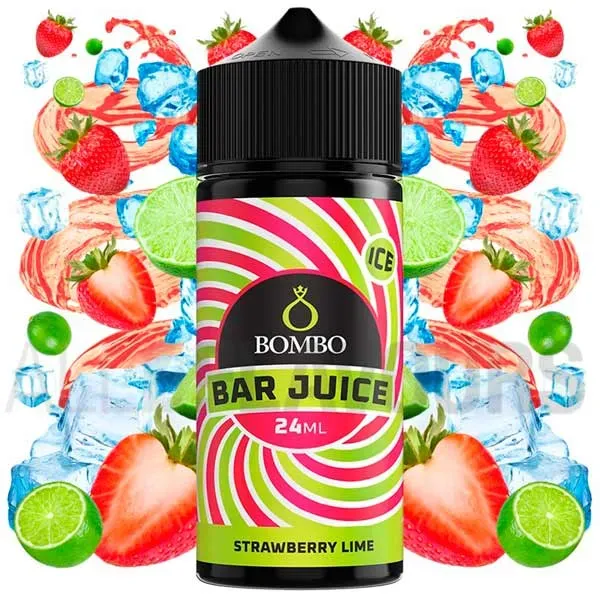 Aroma Strawberry Lime Ice 24 ml Bar Juice Bombo con fresas lima y frescor. Aroma Strawberry Lime Ice 24 ml Bar Juice Bombo con fresas lima y frescor.