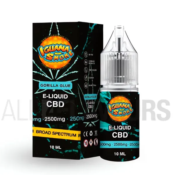 Líquido CBD Gorilla Glue Haze Broad Spectrum 10 ml Iguana Smoke