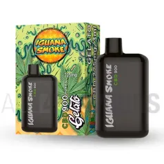 Pod desechable CBD Gelato Iguana Smokes con sabor dulce delicioso que te va a dejar con ganas de mas