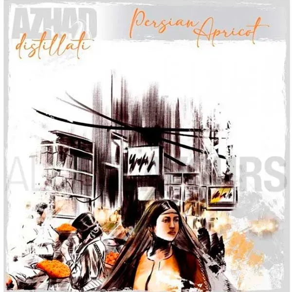 Extracto orgánico tabaco sin nicotina Persian Apricot  Azhads elixir sabor a tabaco