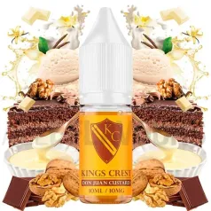 Sales de nicotina Don Juan Custard 10 ml Kings Crest con sabor dulce