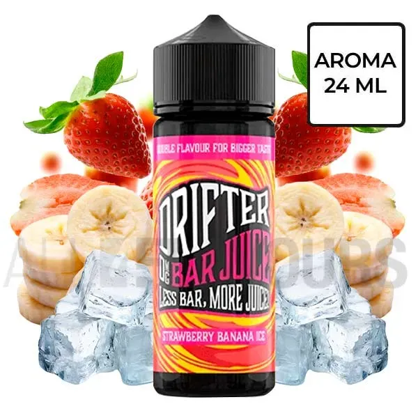 Aroma Juice Sauz Strawberry Banana Ice 24 ml Drifter Bar