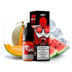 Sales de nicotina American Melon 10 ml Ossem Juice con sabor a sandía y melón.