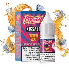 Sales de nicotina Bull 10 ml Brutal Drinks Just juice con sabor cítrico.