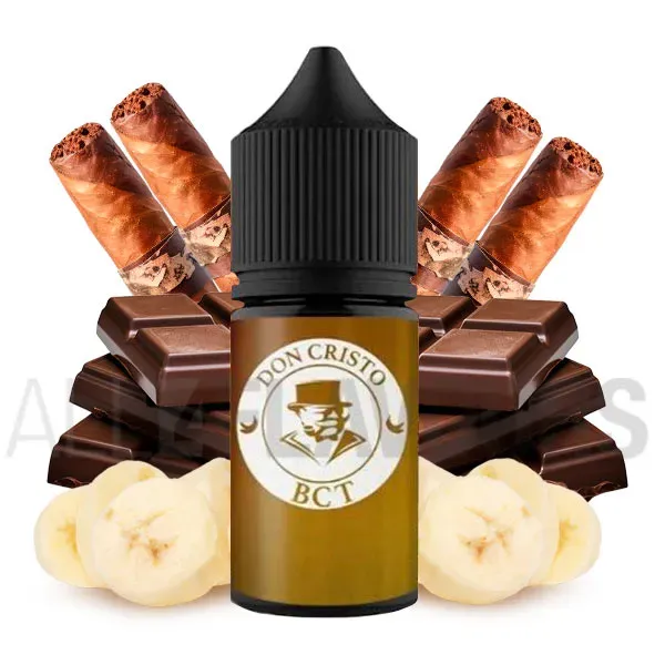 Aroma Don Cristo BCT 30 ml Don Cristo con sabor a puro, plátano y chocolate