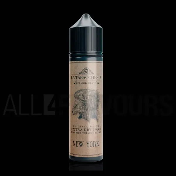 Extracto orgánico tabaco sin nicotina new york 20 ml extradry para pod La Tabaccheria Extracto orgánico tabaco sin nicotina new york 20 ml extradry para pod La Tabaccheria