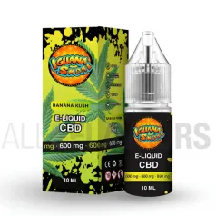 Líquido Banana Kush Broad Spectrum 10 ml Iguana Smoke