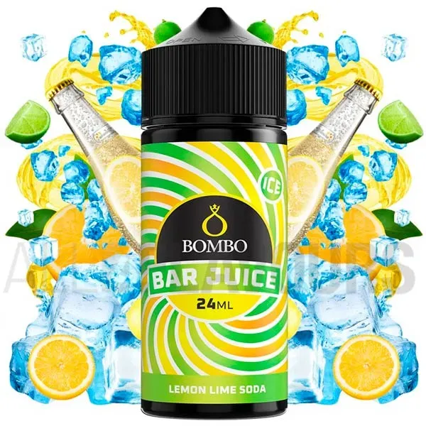 Aroma Lemon Lime 24 ml Bar Juice Bombo con sabor cítrico mentolado