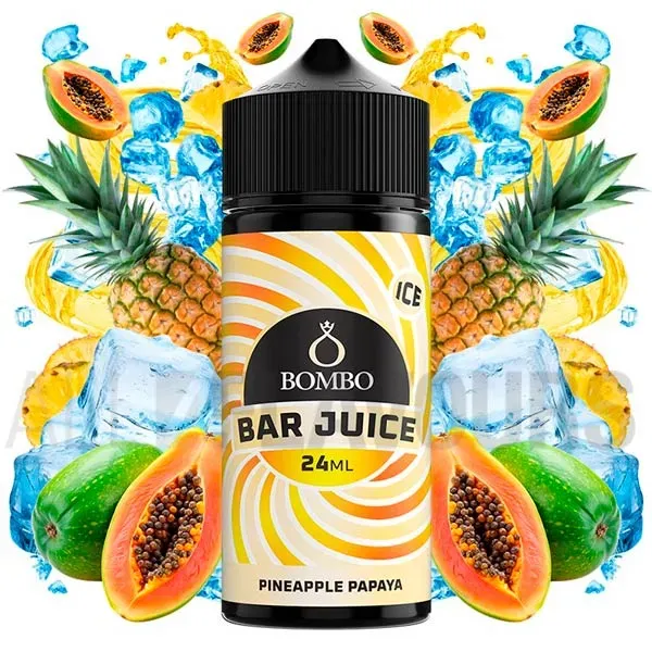 Aroma Pineapple Papaya Ice 24 ml Bar Juice Bombo con sabor tropical