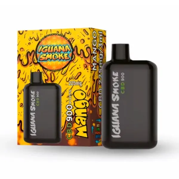 Pod desechable CBD Mango Iguana Smokes Pod desechable CBD Mango Iguana Smokes