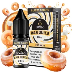 Líquido sales de nicotina con sabor a donut Glazed Donuts 10 ml Bombo Bar Juice