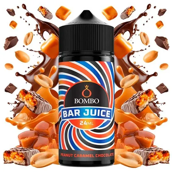 Aroma Peanut Chocolate Caramel 24 ml Bombo Bar Juice sabor dulce