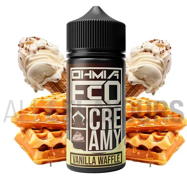 Aroma Vanilla Waffle 30 ml Eco Creamy con sabor a gofre Aroma Vanilla Waffle 30 ml Eco Creamy con sabor a gofre