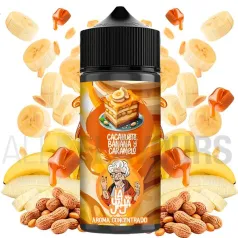Aroma Brownie Cacahuete Banana Caramelo 30 ml La Yaya sabor dulce