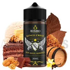 Aroma Don Juan Aldonza 30 ml Bombo & Kings Crest sabor a tabaco dulce