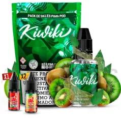 Pack sales nicotina Kiwiki 30 ml Oil4vap