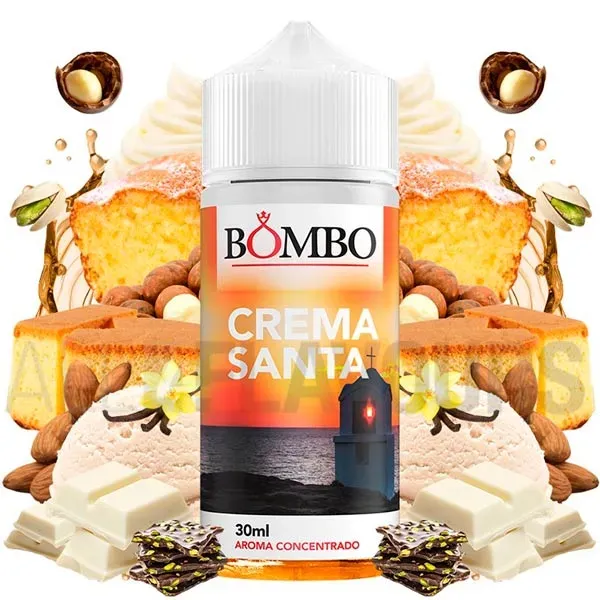 Aroma Crema Santa 30 ml Bombo sabor a tarta dulce