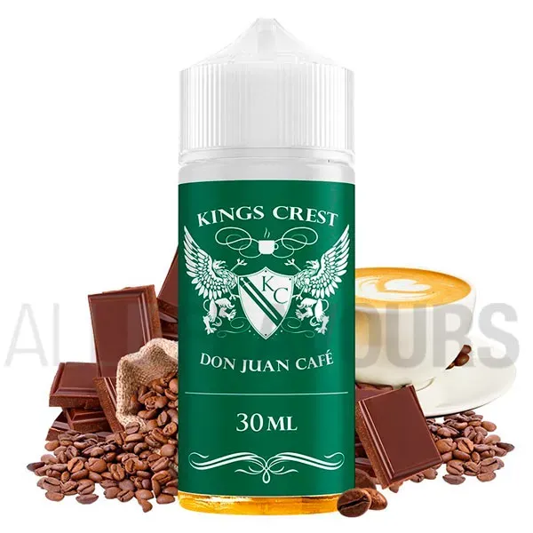 Aroma Don Juan Cafe 30 ml Kings Crest sabor dulce