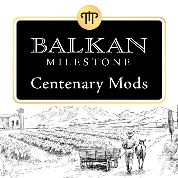 Aroma Balkan Milestone 12 ml Centenary Mods sabor a tabaco