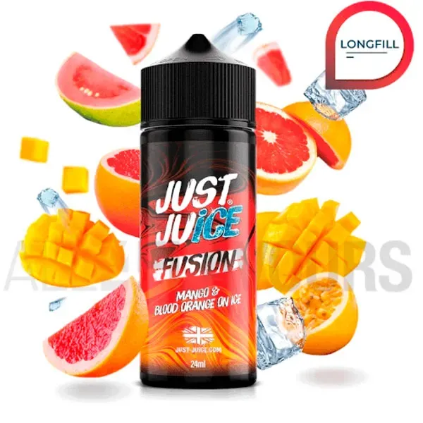 Aroma Blood Orange Mango on Ice 24 ml Just Juice sabor mango con naranja y frescor