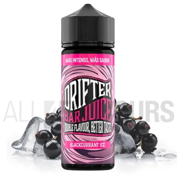 Aroma Blackcurrant Ice 24 ml Drifter sabor a mora helada