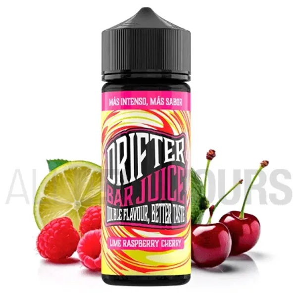 Aroma Lime Raspberry Cherry 24 ml Drifter Bar con lima, cerezas y frambuesas. Aroma Lime Raspberry Cherry 24 ml Drifter Bar con lima, cerezas y frambuesas.
