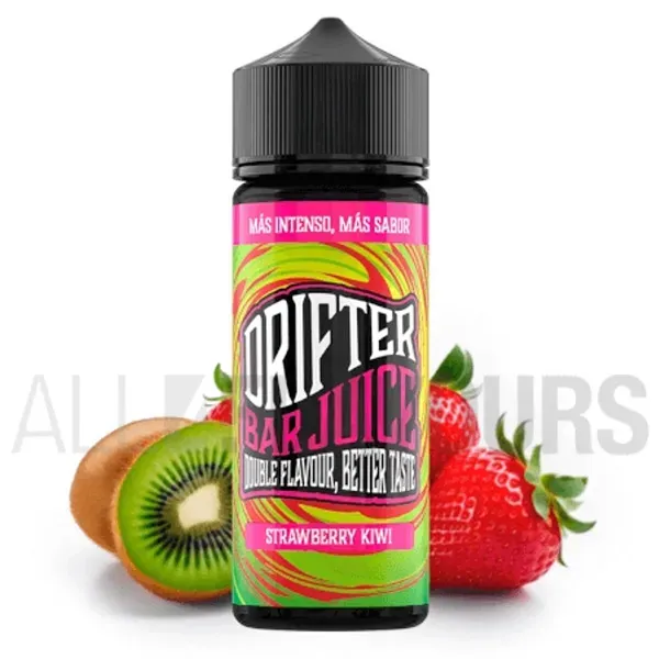 Aroma Strawberry Kiwi 24 ml Drifter Bar con fresa y cereza Aroma Strawberry Kiwi 24 ml Drifter Bar con fresa y cereza