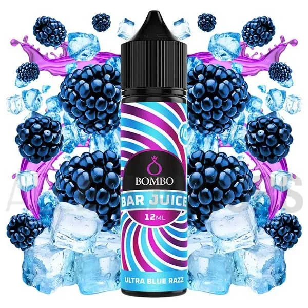 Aroma Ultra Blue Razz Ice 12 ml Bombo con sabor a frambuesas
